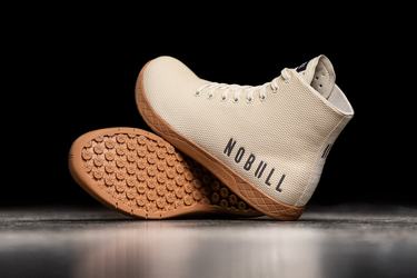 Nobull High-Top Women's Trainers White | Australia (JB4638)